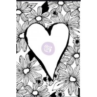 CLING STAMP DAISY LOVE - PRIMA MARKETING