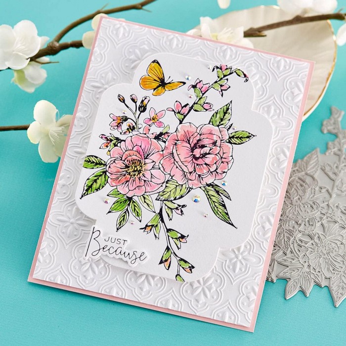PRESS PLATE BUTTERFLY BOUQUET (BetterPress) BP-015