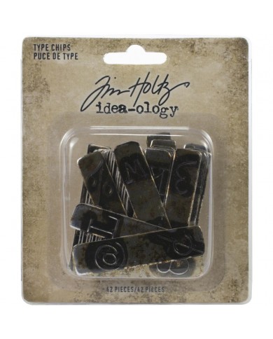 Type Chips Idea-Ology Tim Holtz TH94031
