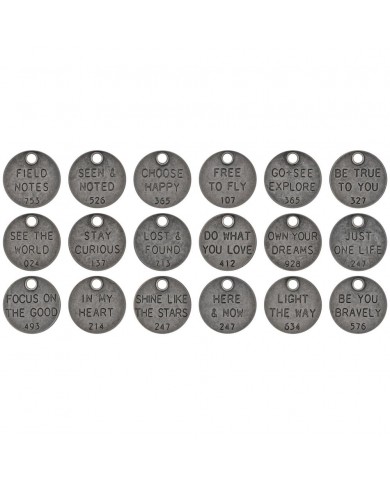 Idea-Ology Metal Adornments 18/Pkg Tim Holtz TH94024