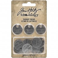 Idea-Ology Metal Adornments 18/Pkg Tim Holtz TH94024