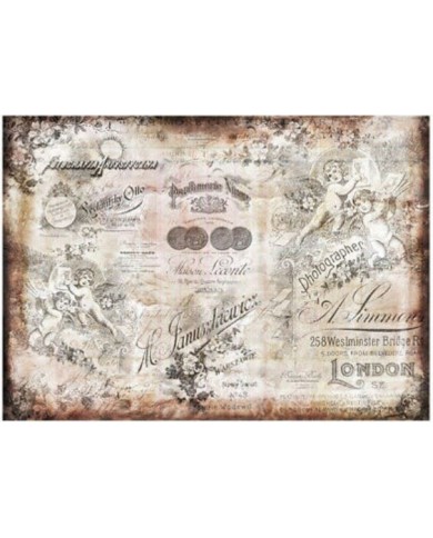 PAPEL DECORATIVO ROMANTICA 70X50cm