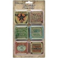 Idea-Ology Tin Tops Tim Holtz TH94128