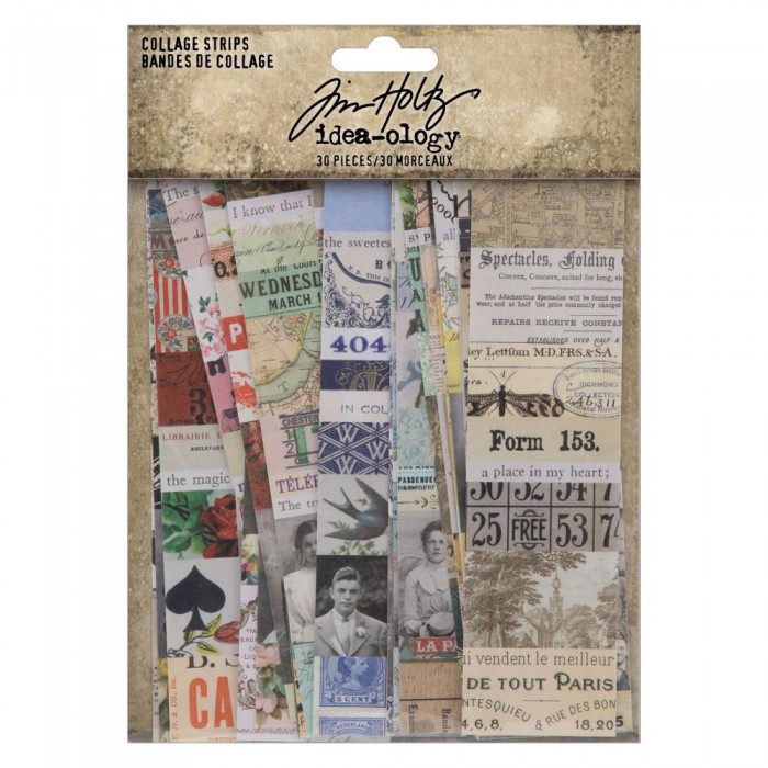 Collage Strips 1.5"X6" Tim Holtz TH94328