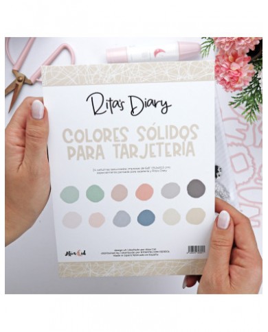 Bloc texturizados sólidos 6x8" Ritas Diary Aluacid Bloc texturizados sólidos 6x8" Ritas Diary Aluacid