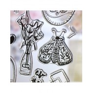 Set de sellos Life the moment para Art Journal, de Vero Ilustrada