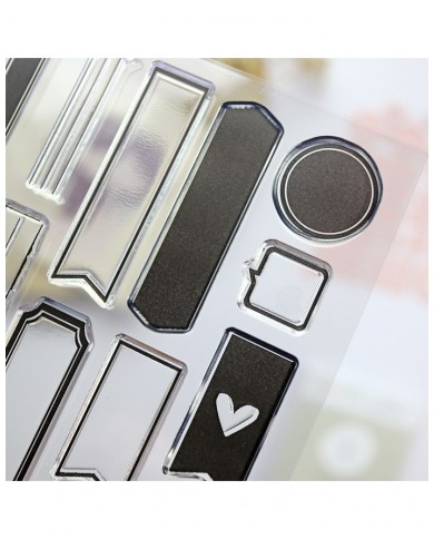 Set de sellos Documenta 4, de Alúa Cid ACSSE/251