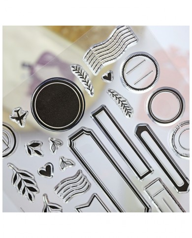 Set de sellos Documenta 4, de Alúa Cid ACSSE/251