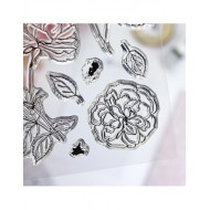 Set de sellos Camelias de Alúa Cid