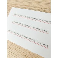 Washi tape Frases con rayitas 1 Kimidori Colors