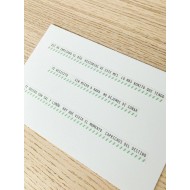 Washi tape Frases con rayitas 2 Kimidori Colors