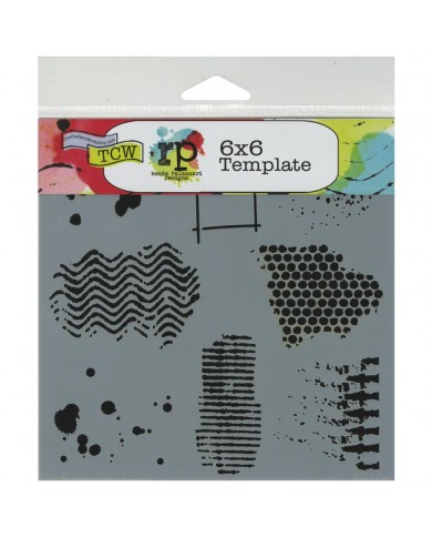 Stencil Crafter's Workshop 6"X6"  TCW437S