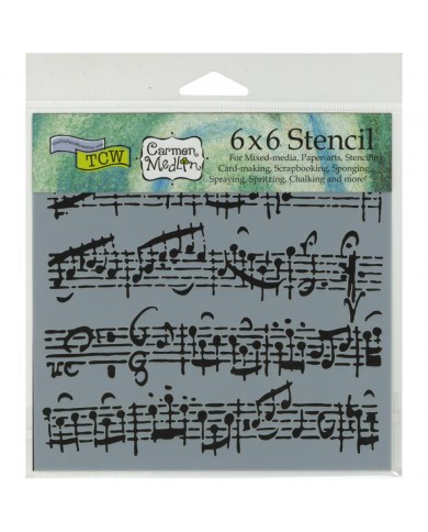Stencil Crafter's Workshop 6"X6"  TCW579S