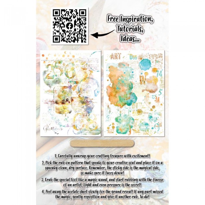 Transferibles AALL And Create A5 Rub-Ons Nro9