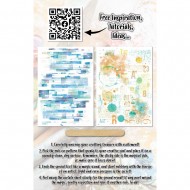 Transferibles AALL And Create A5 Rub-Ons Teal Dreams