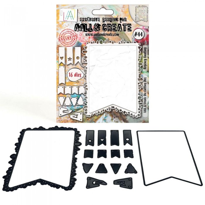 Troquel aallandcreate nro44 - DIE-CUTTING DIE SET - Regency Bunting