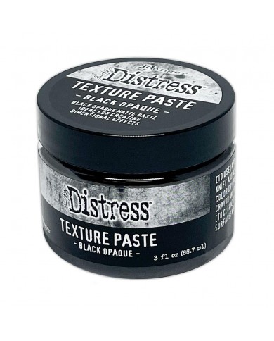 Pasta Black Opaque Tim Holtz Distress Texture Paste 3oz Tshk84471
