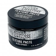 Pasta Black Opaque Tim Holtz Distress Texture Paste 3oz Tshk84471