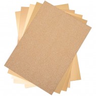 Sizzix Surfacez Opulent Cardstock Pack 8"X11.5" 50/Pkg Gold 664532
