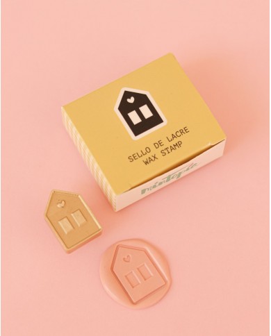 Sello de lacre SIN MANGO Casita de Mintopía VVMT018296