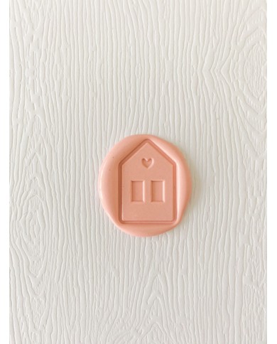 Sello de lacre SIN MANGO Casita de Mintopía VVMT018296