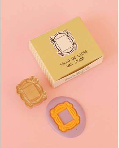 Sello de lacre SIN MANGO Marco amigos 3D de Mintopía  VVMT018298