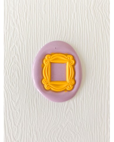 Sello de lacre SIN MANGO Marco amigos 3D de Mintopía  VVMT018298