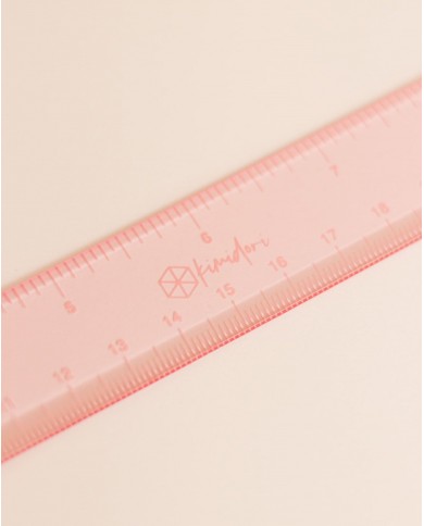 Regla T rosa Kimidori Colors HRKM000036