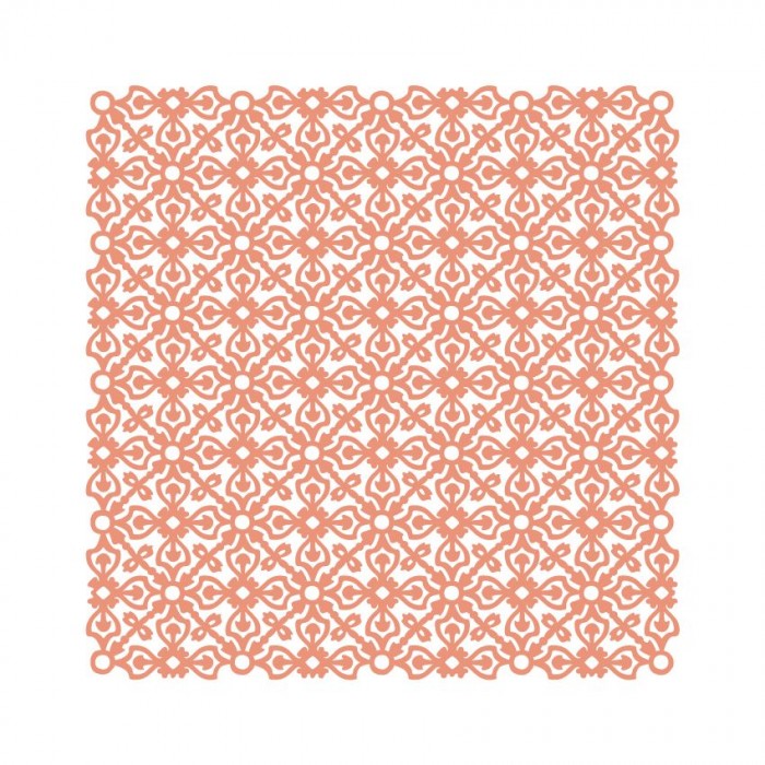 Stencil ornamento dolcevita florilegesdesign  FDS121001