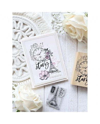 Set de sellos Paris florilegesdesign FDCL124008