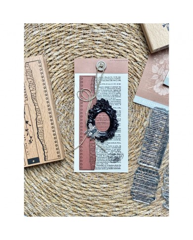 Sello de madera y caucho etiquetas Florilegesdesign FHA223021