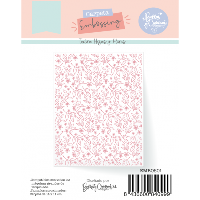 Carpeta embossing Positiva Embos01 Bellas y Creativas