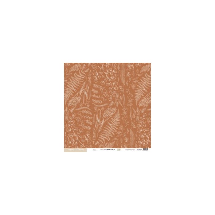 Colección de papeles decscrapbooking Herbarium Florilèges Design 30x30cm FDPI223009