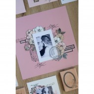 Die cuts calque LA VIE EN ROSE florilegesdesign  FDDC124002