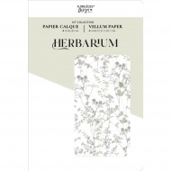 Kit papeles de calco A4 x 4 HERBARIUM florilegesdesign FDPC2230010
