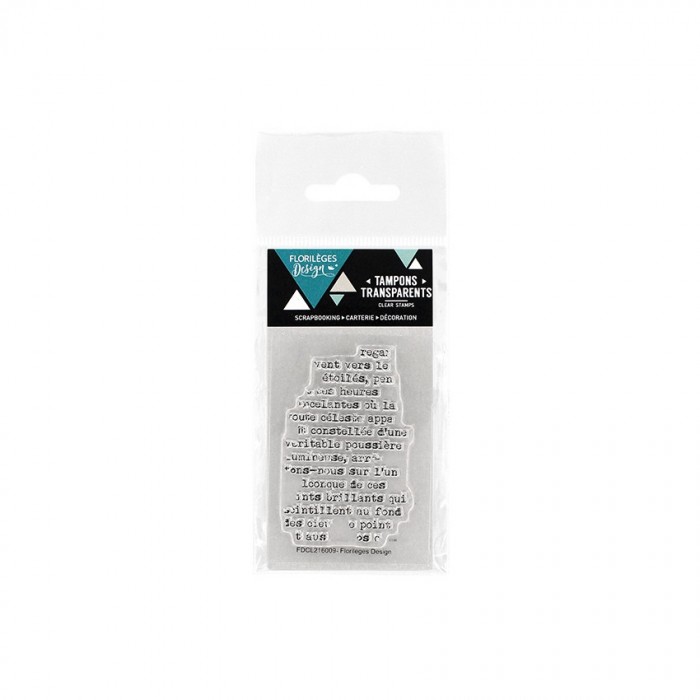 Sello texto vintage Florilegesdesign FDCL216009