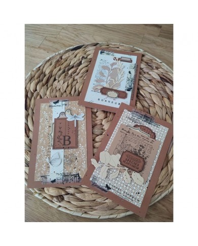 Set de Sellos etiquetas Herbarium Florilegesdesign FDCL223003