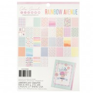 American Crafts Single-Sided Paper Pad 6"X8" 36/Pkg
