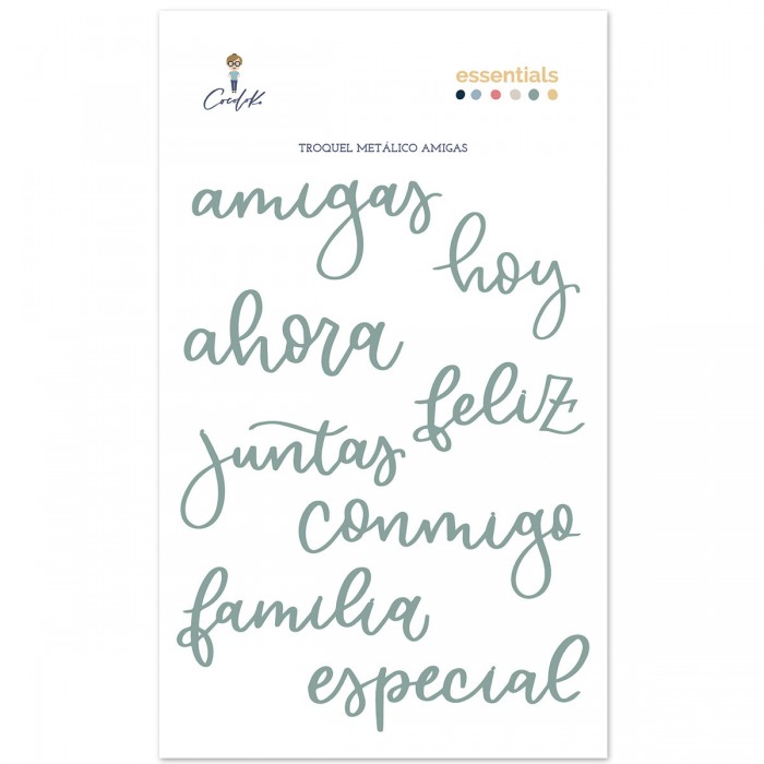 Troquel Amigas ESSENTIALS Cocoloko