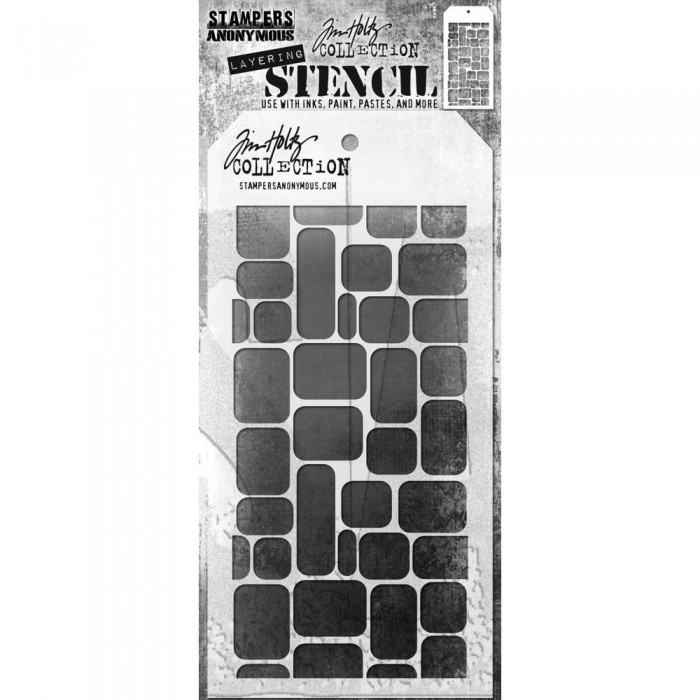 TIM HOLTZ STENCIL THS178