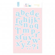 Troqueles Kimidori Colors Alfabeto Minúsculas Creative TQKM000104