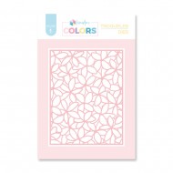 Troquel Kimidori Colors Fondo floral TQKM000120