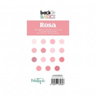 Pad papeles 15 x 7,5 cm Rosa Back To Basics de Mintopía