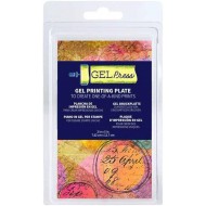 Gel Press Plate 8x13 cmts