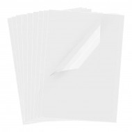Hoja de Papel Vinilo A4 transparente para impresora inkjet