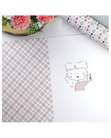 Papel laminado Yo Poderosa 32x45 cm aluacid