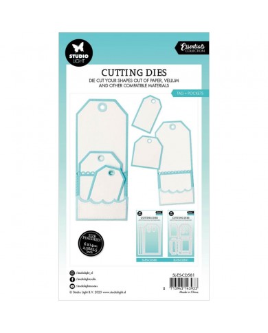 Troquel Studio Light Nr. 581, Tag + Pocket