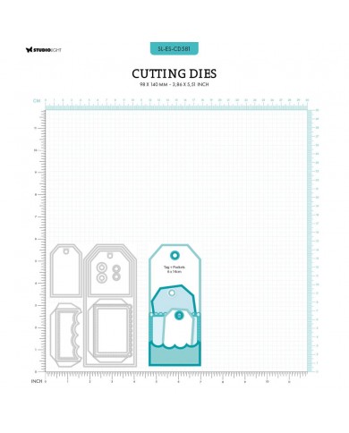 Troquel Studio Light Nr. 581, Tag + Pocket