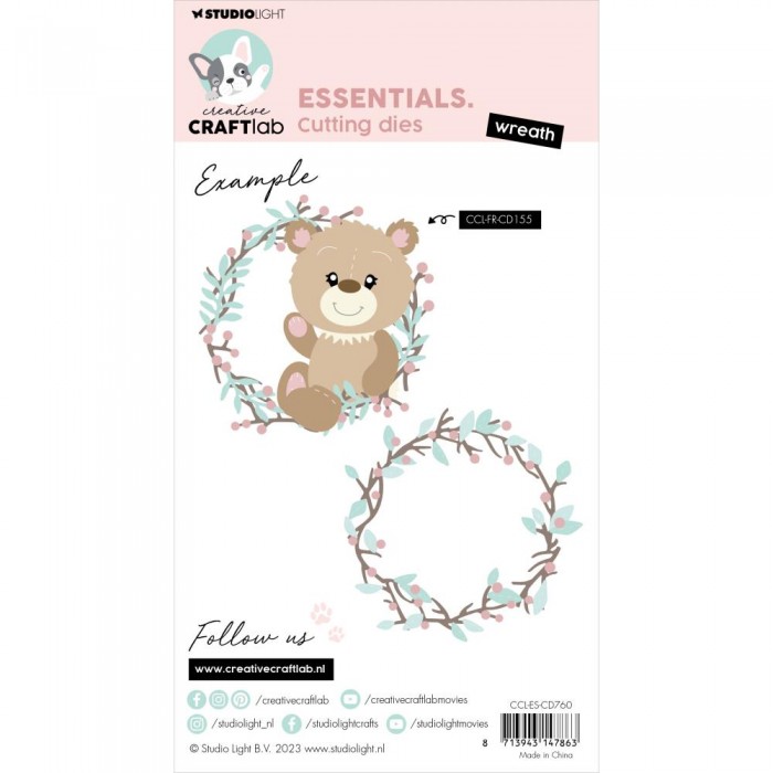Troquel Studio Light Nr. 760, Wreath