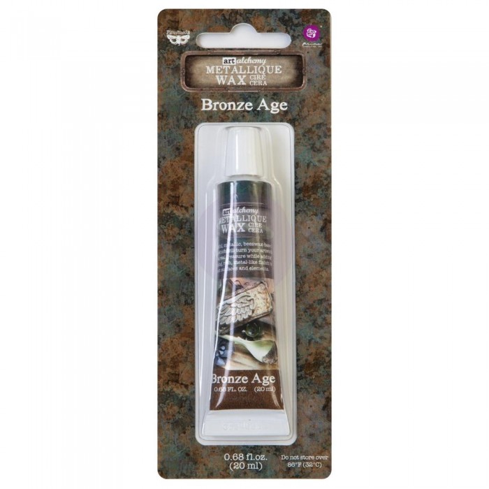 Ceras al agua Bronze Age Finnabair Art Alchemy Metallique Wax .68 Fluid Ounce